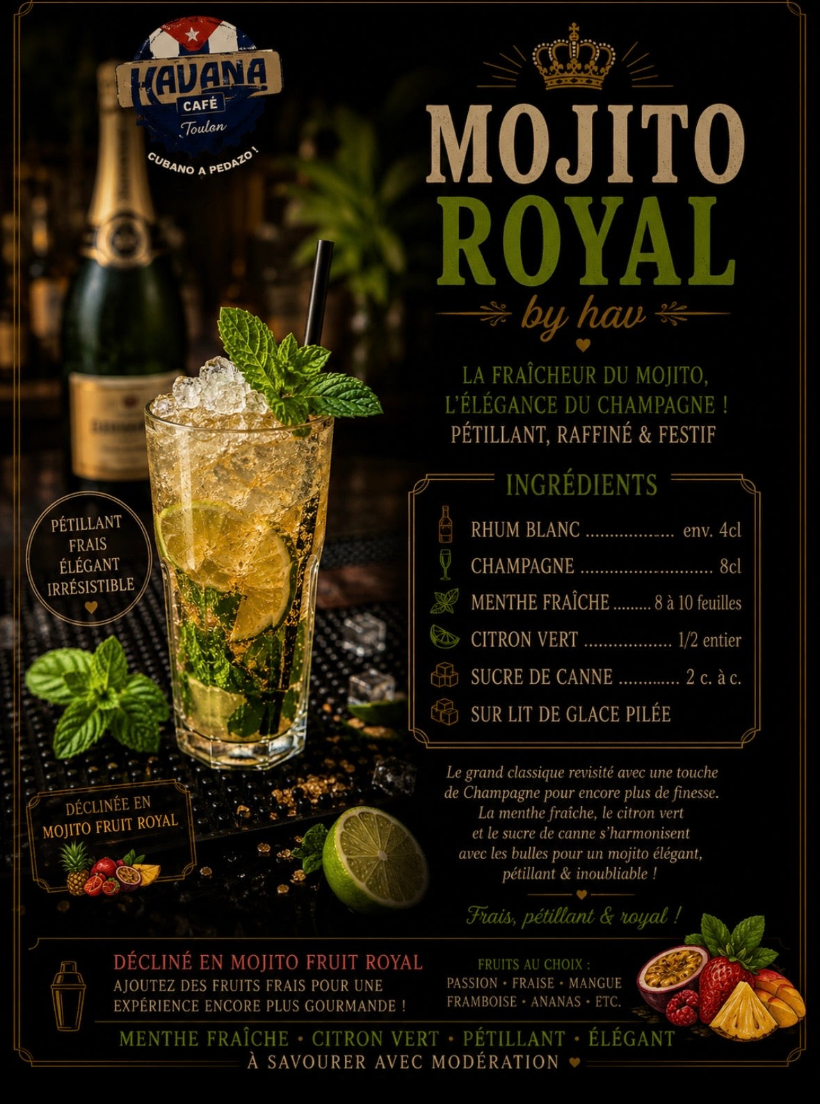 Mojito royal by hav