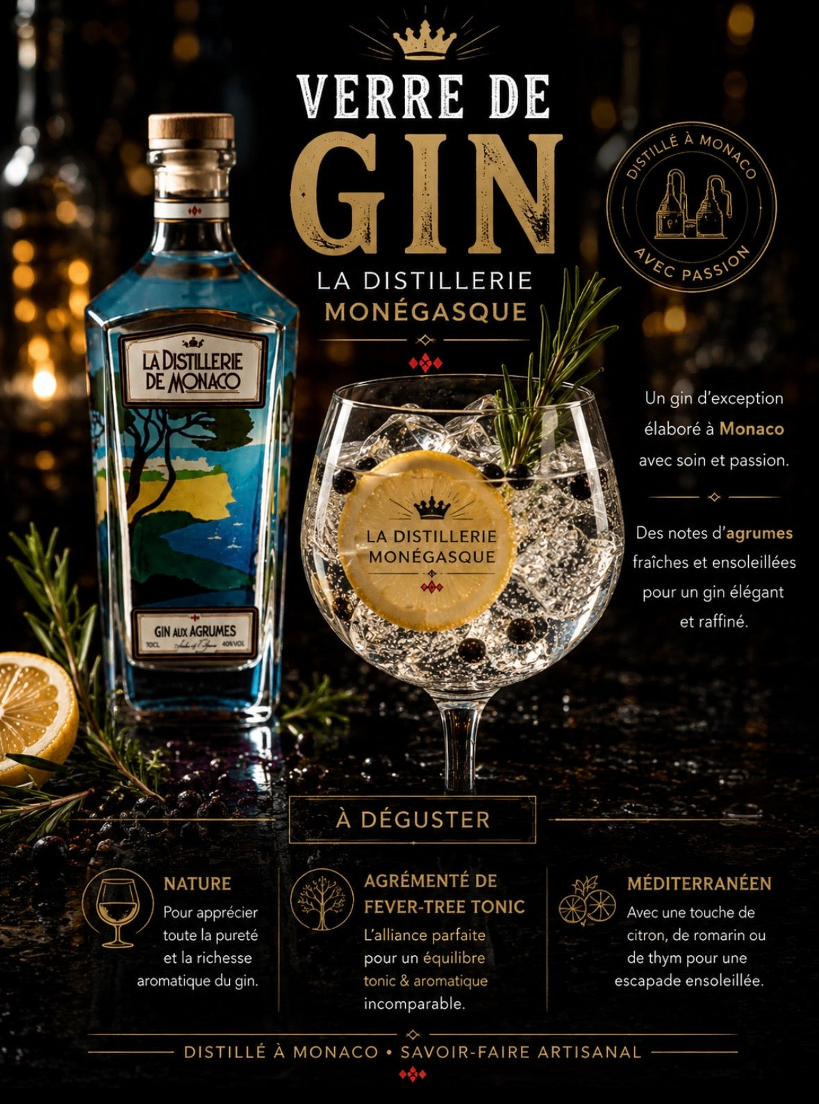 Gin La Distillerie De Monaco