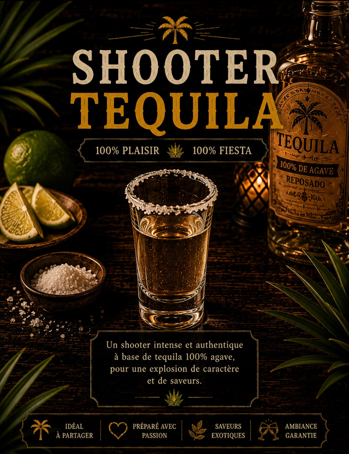 Shoot Tequila.