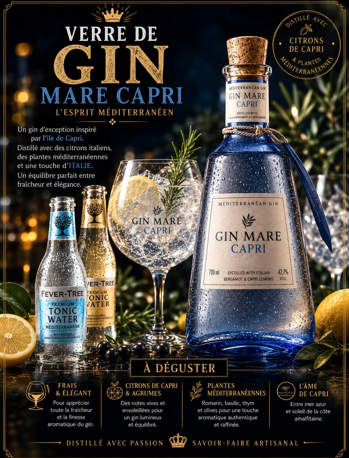 Gin Mare Capri & Tonic Prenium