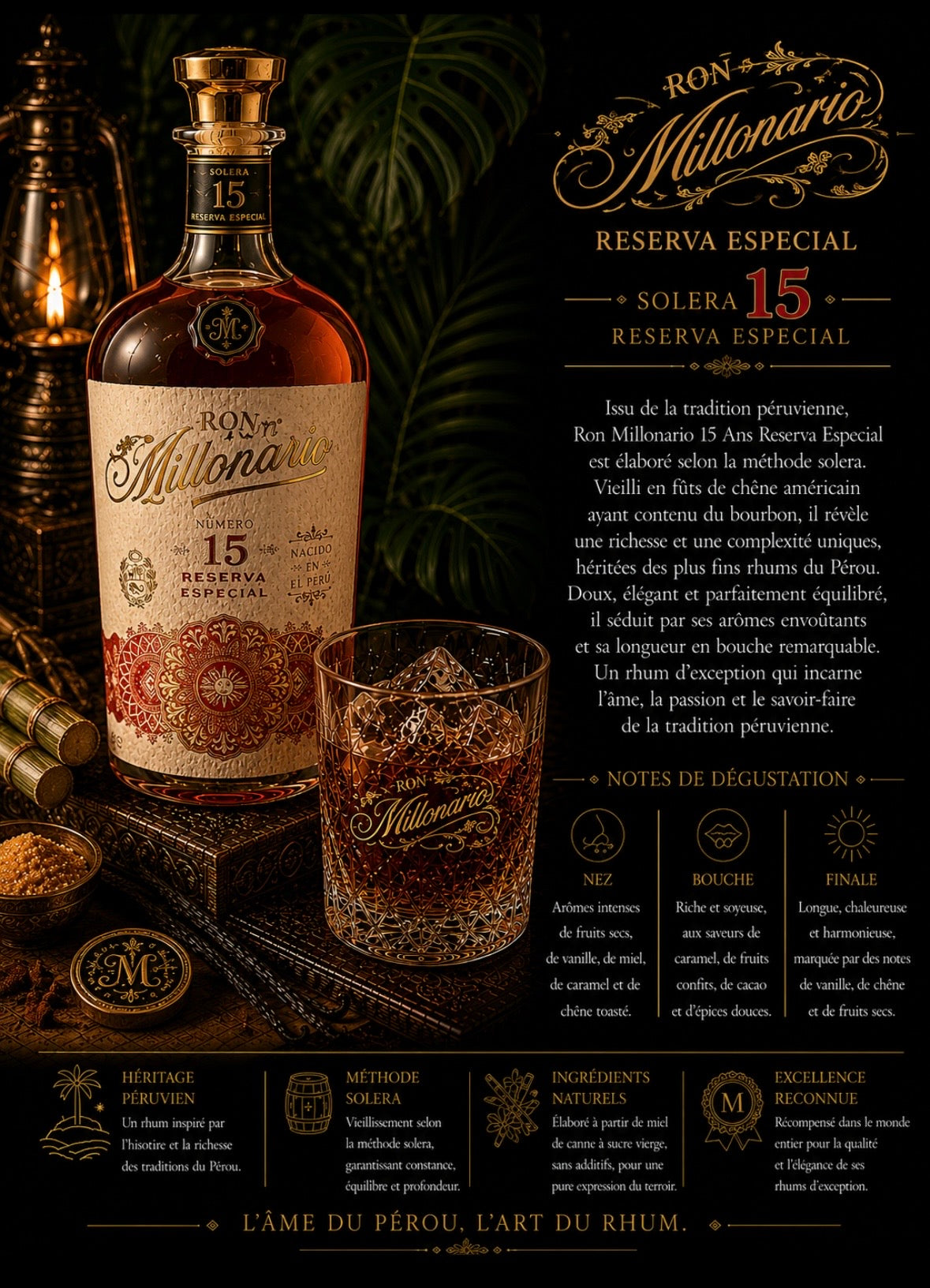 Rhum milonario (péru)