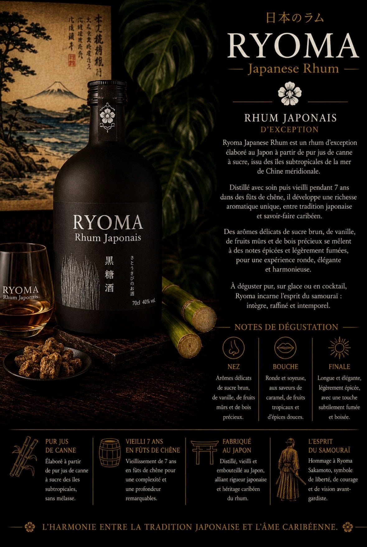 Rhum Ryoma 7 ans (japon)
