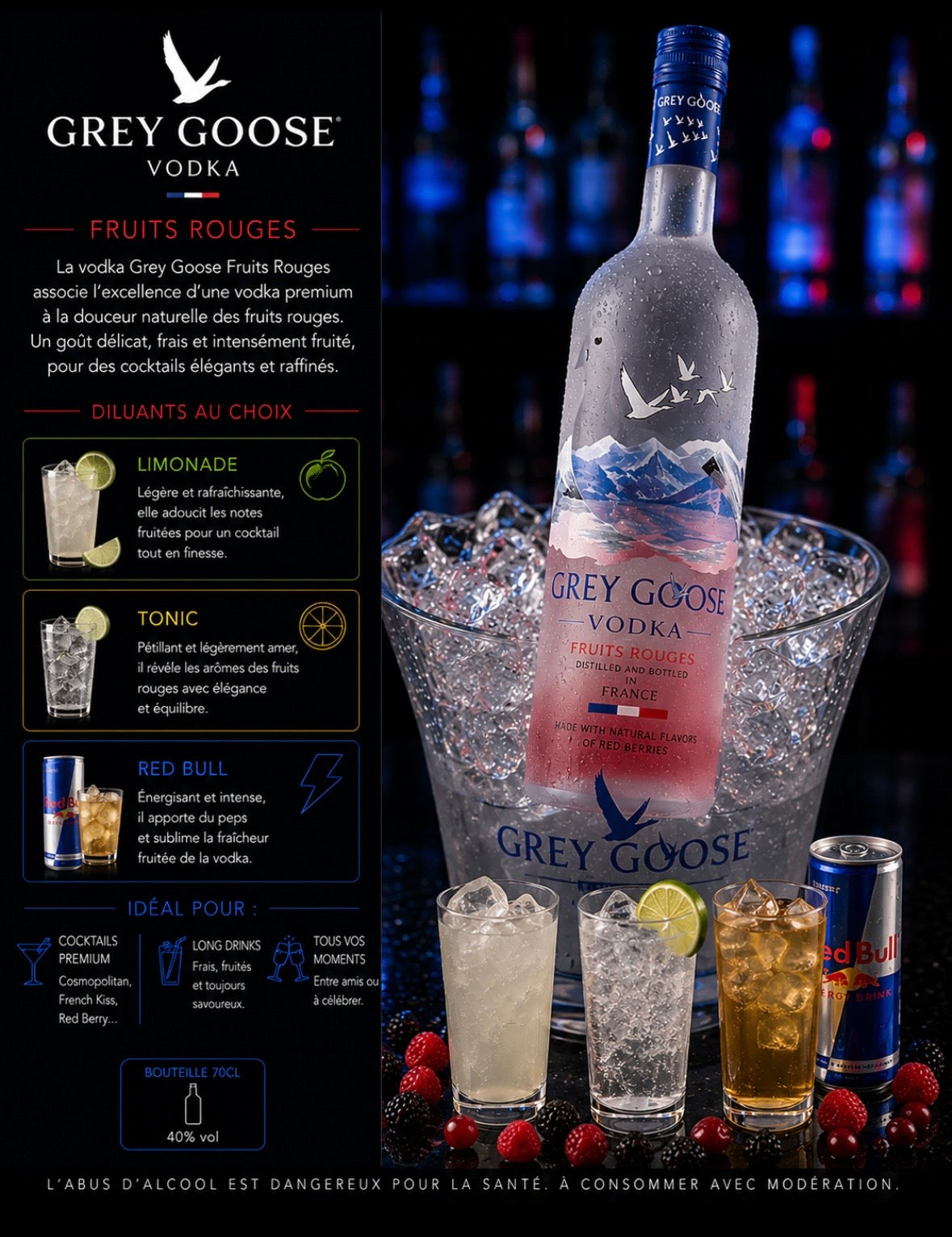 Grey goose fruits rouges