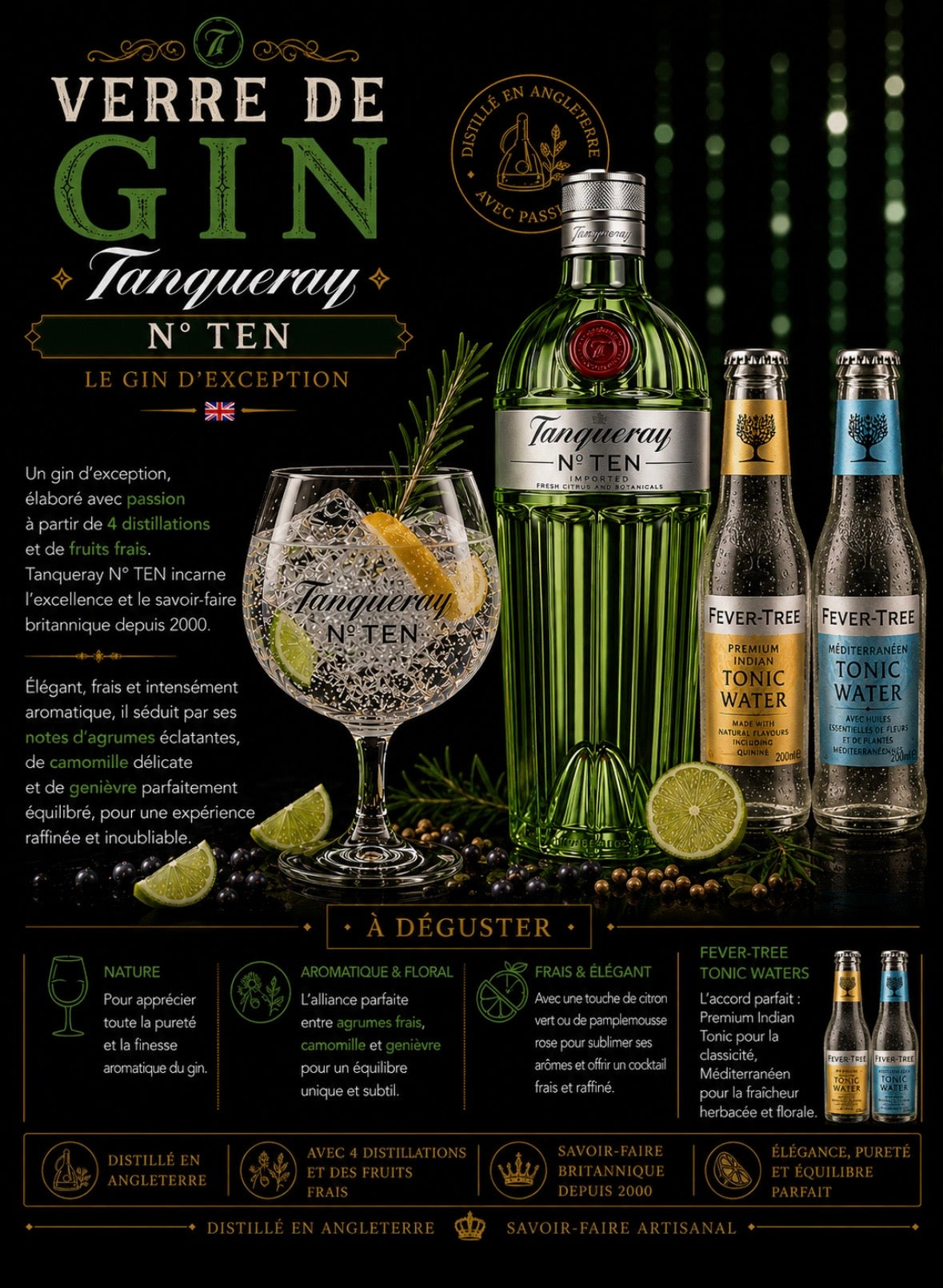 Tanqueray ten & Tonic Prenium