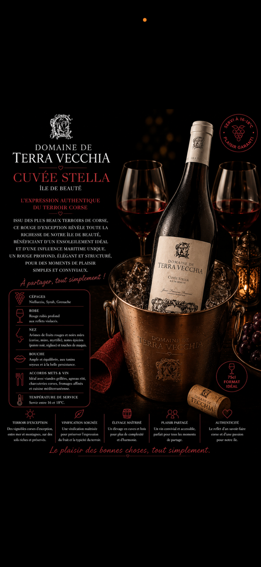 Btlle terra vecchia rouge