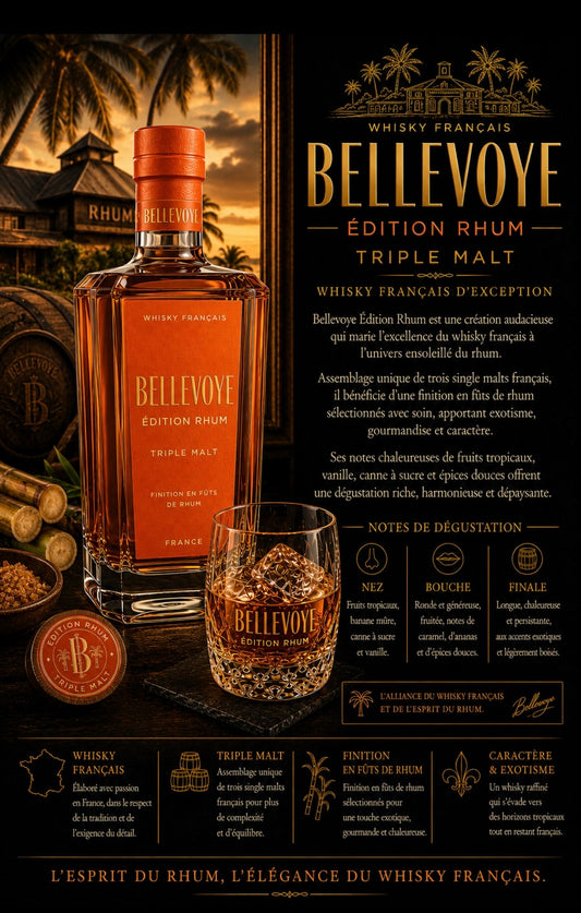 Bellevoye édition rhum triple malt