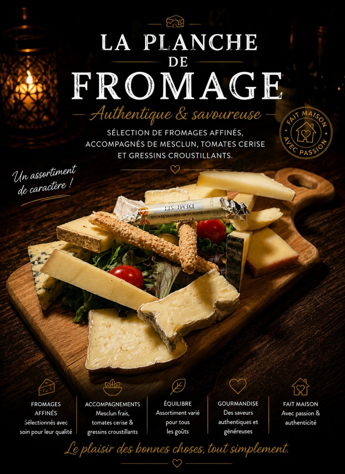 Planche de fromage
