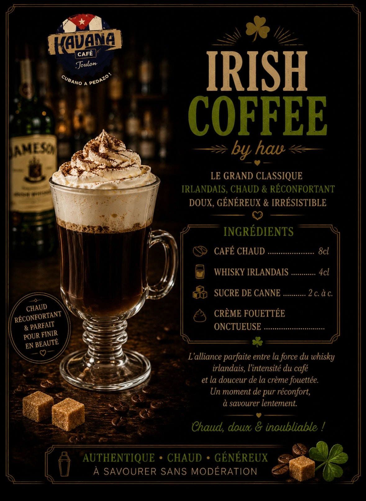 Irish coffee
