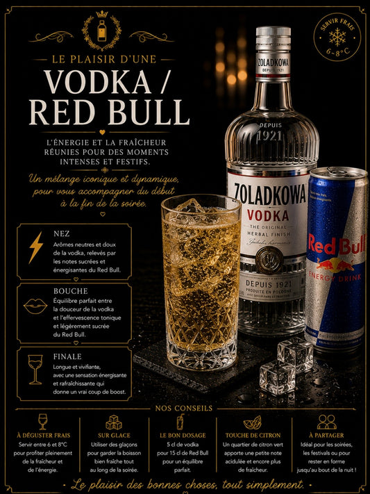 Vodka Red bull