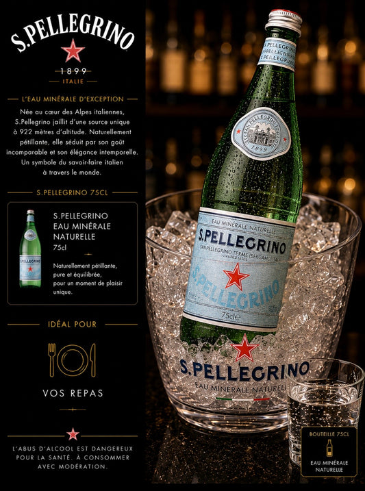 San pellegrino 75cl