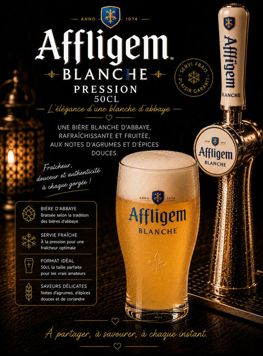 Pinte d’affligem blanche