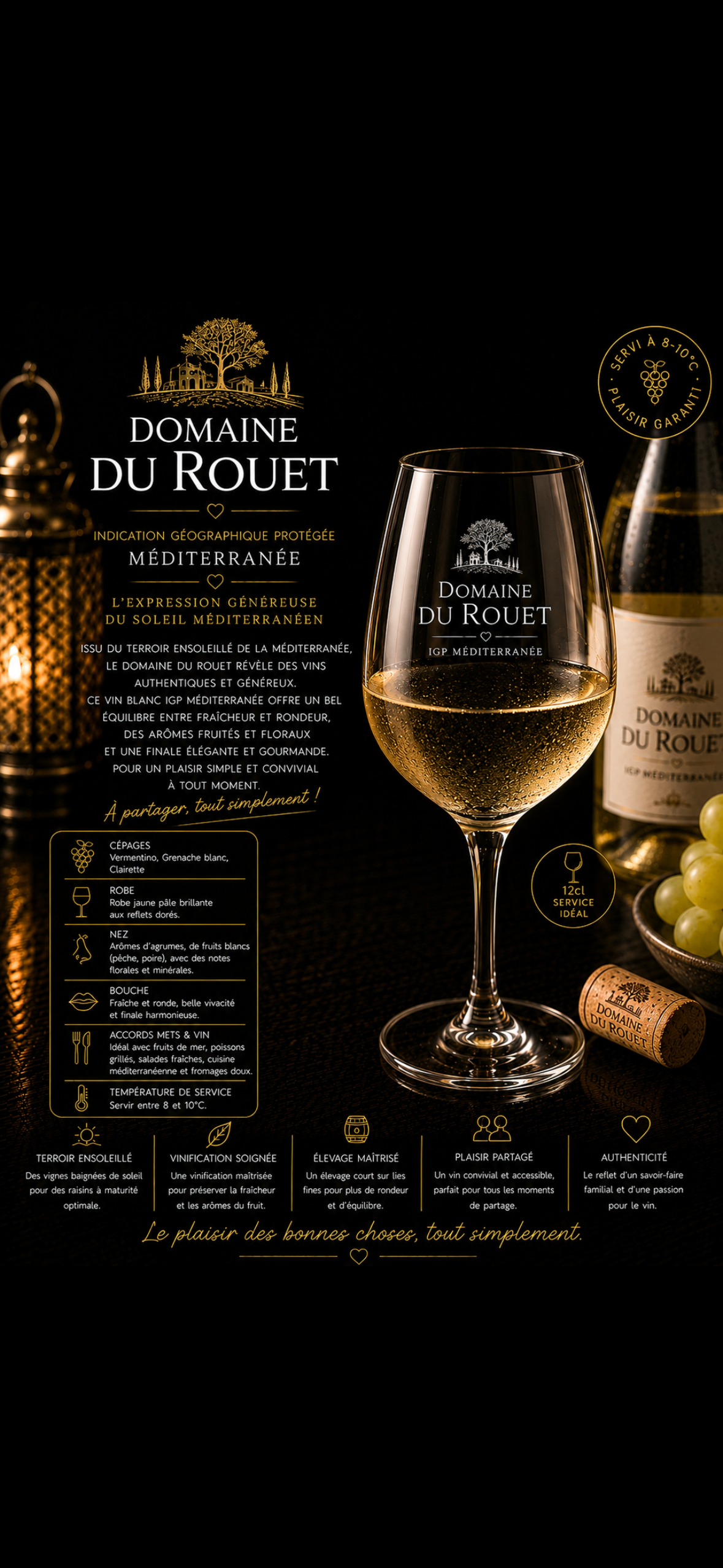 Vin de Méditerranée Blanc