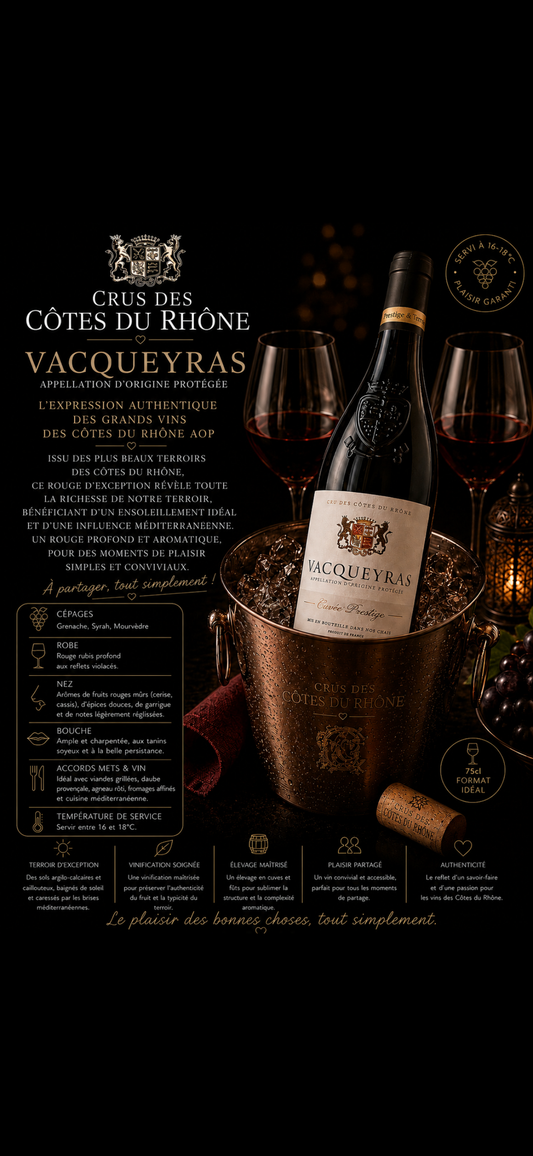 Vacqueyras bouteille