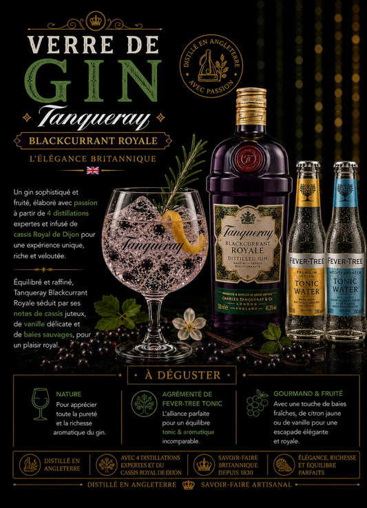Tanqueray royale & Tonic Prenium