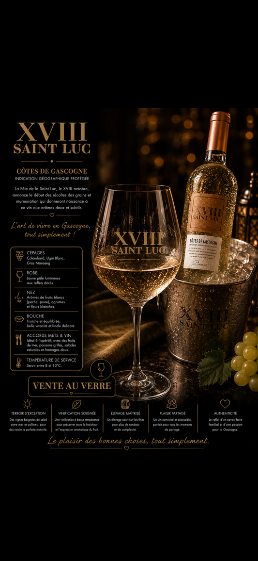 18 st Luc moelleux verre