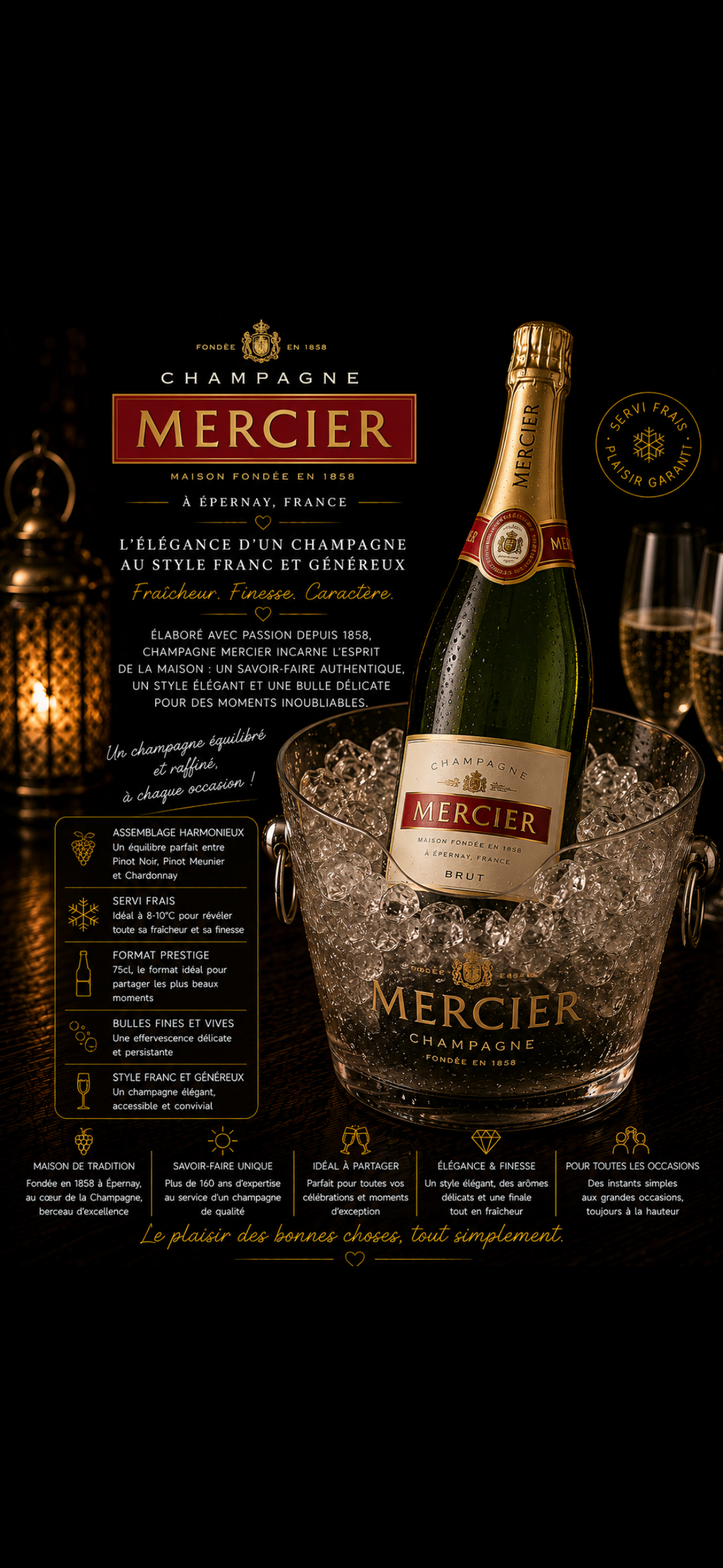 Champagne mercier