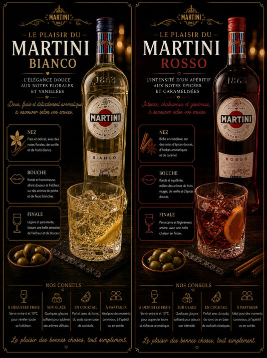 Martini Bianco/Rosso