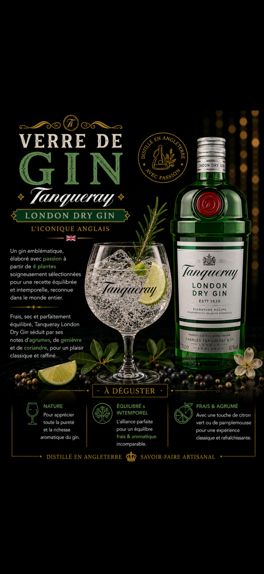 Tanqueray london gin