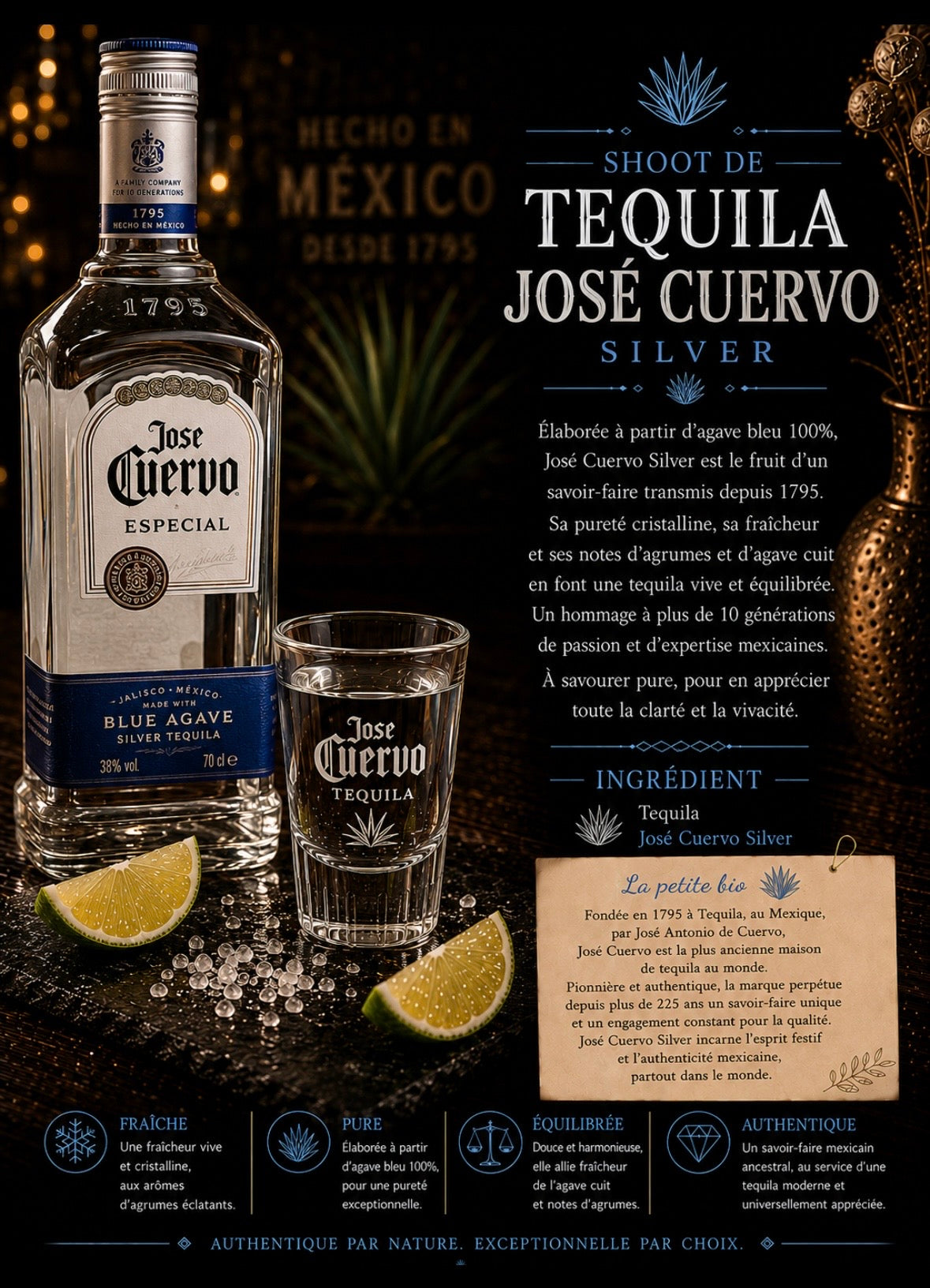 Jose cuervo Silver