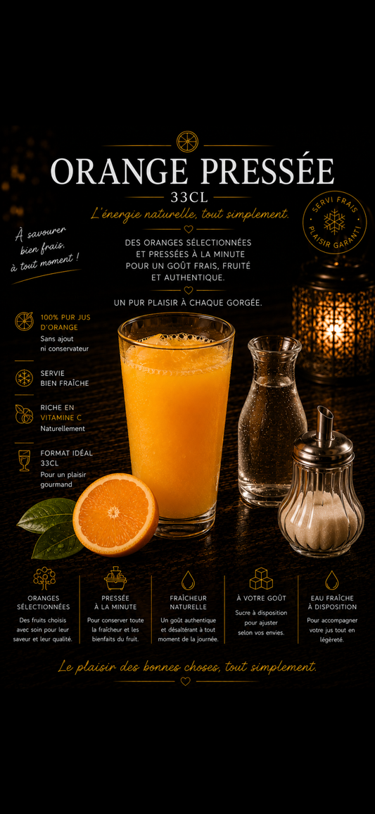 Oranges ou Citrons pressés