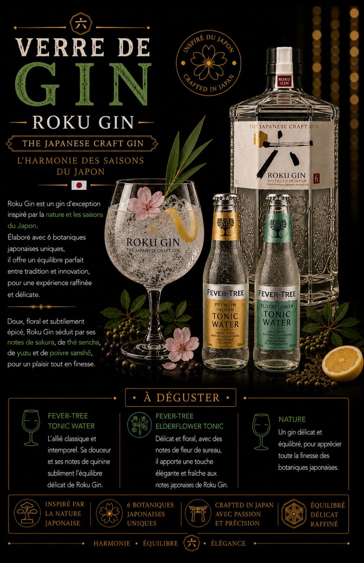 Roku Japonais & Tonic Prenium