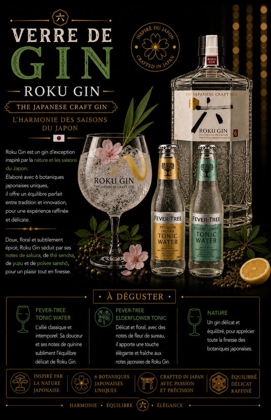 Roku Japonais & Tonic Prenium