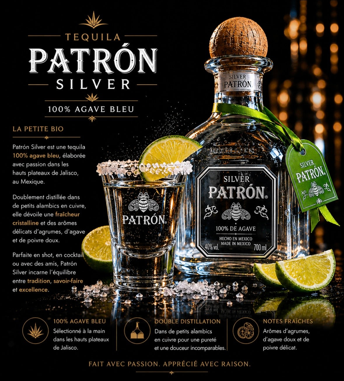 Shot de patron Silver
