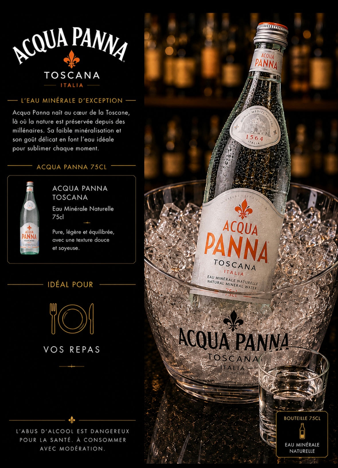 Aqua pana 75cl