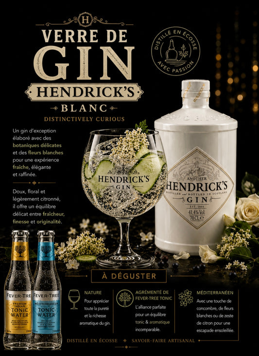 Hendrick’s blanc & Tonic Prenium