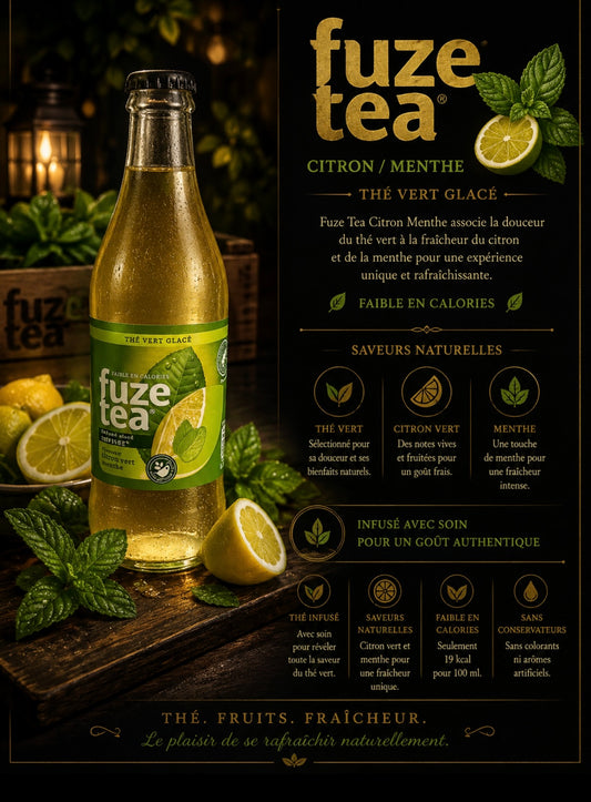 Fuze tea citron /menthe