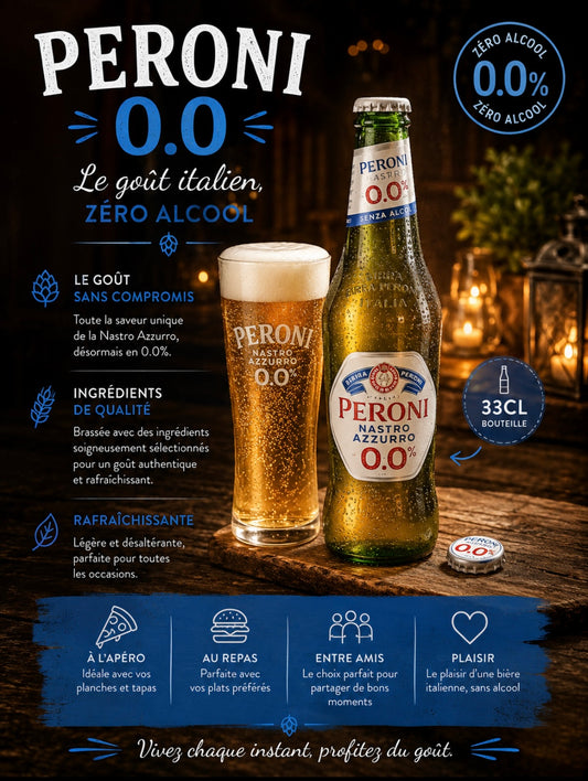Peroni 0.0°