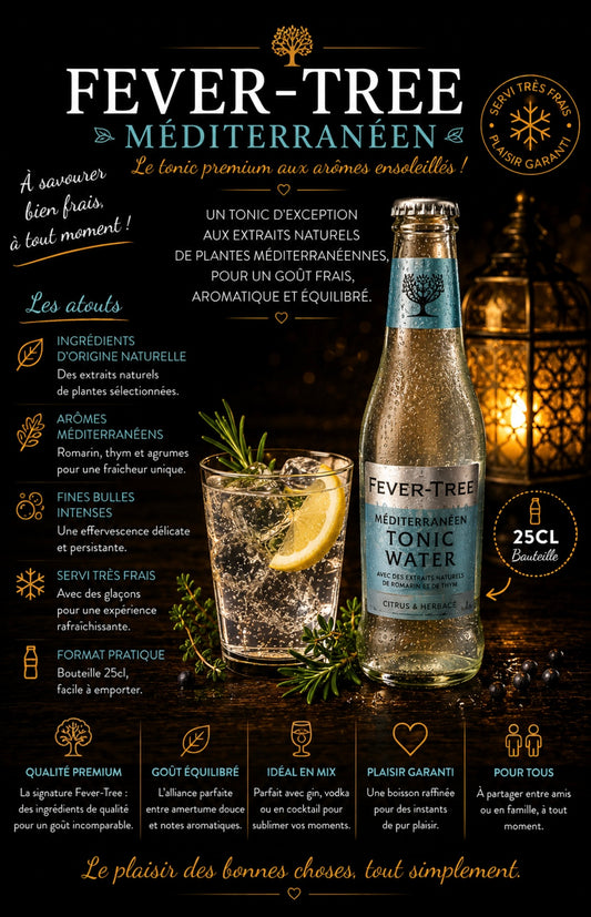 Fever-Tree Mediterranean Tonic Water