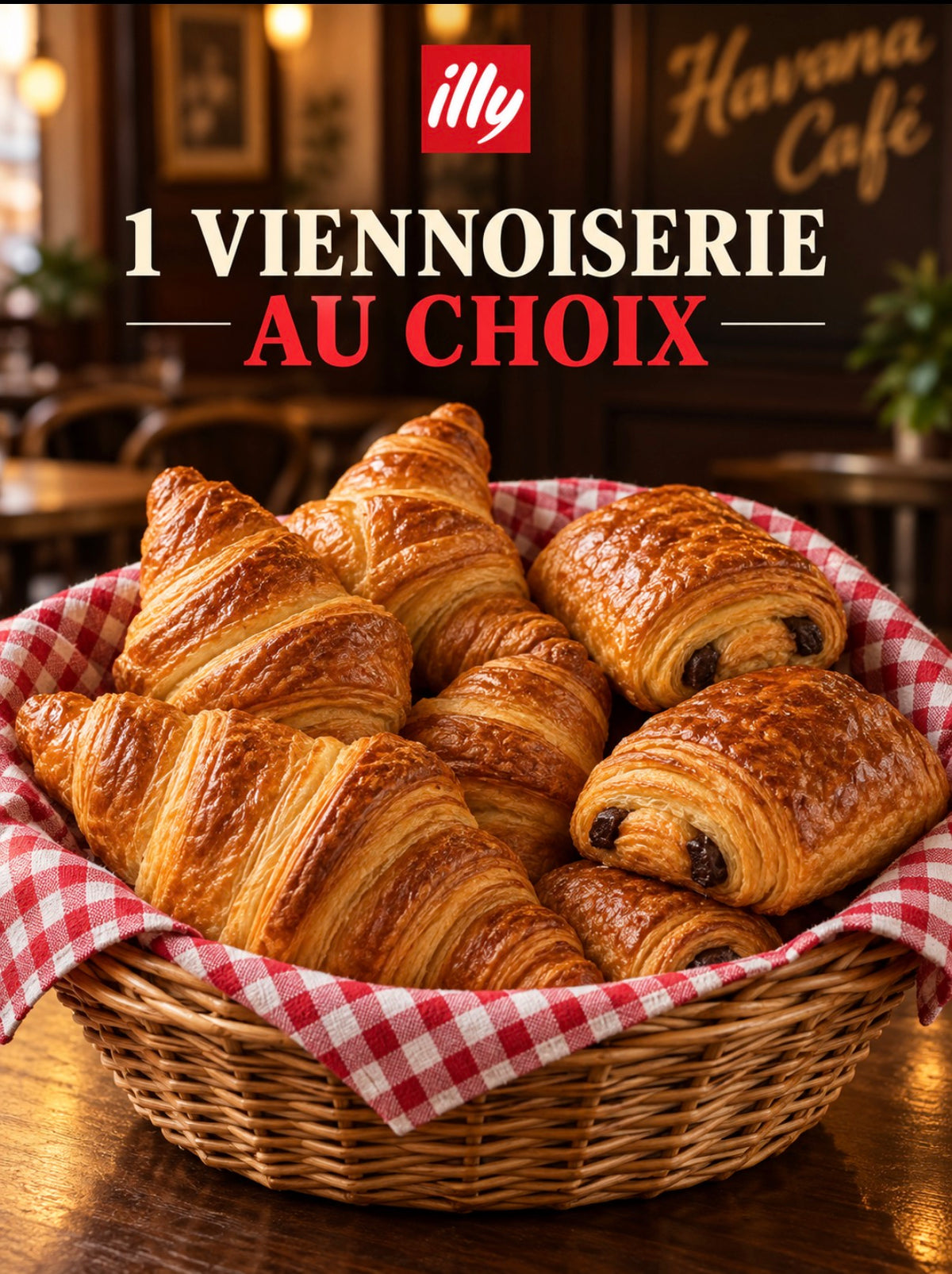 Viennoiseries au choix