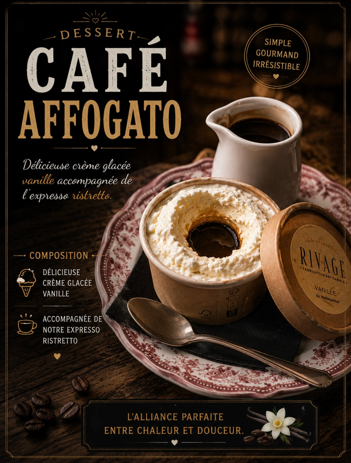 Café affogato
