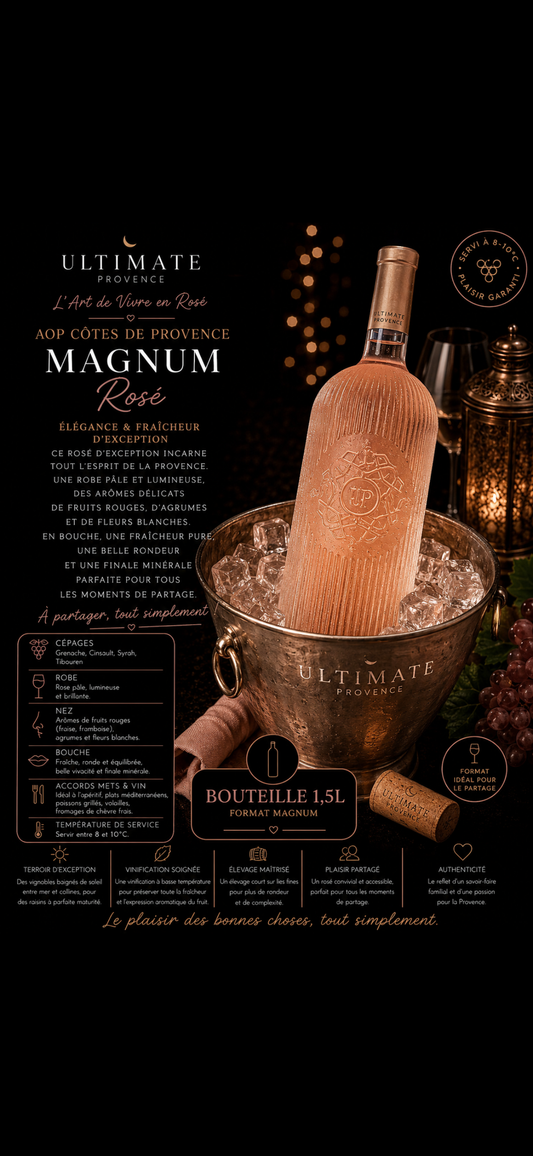Magnum 1,5 litre rose Ultimate Provence